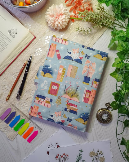 Raccoglitore ad anelli A5 e A6 "Libri e piante"