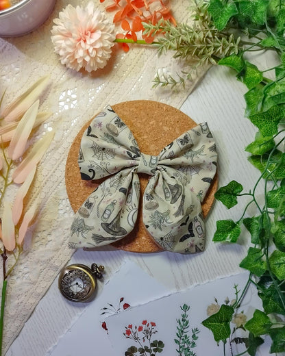 Fiocco per capelli a tema streghe