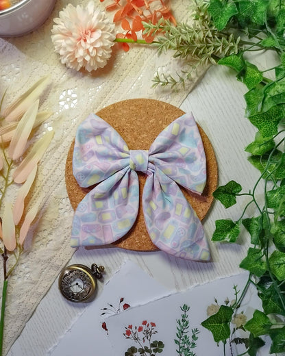 Fiocco per capelli a tema giochi di ruolo