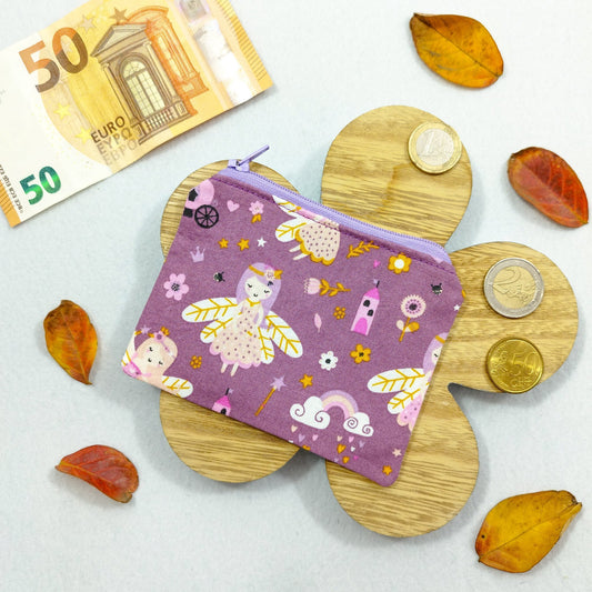Portamonete "Fatine e casette"