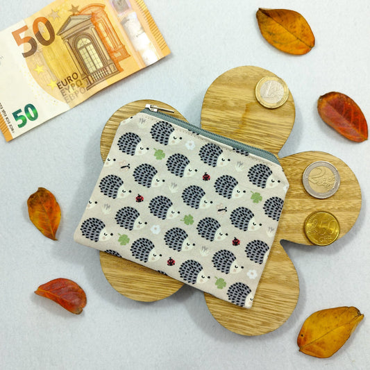 Portamonete "Ricci e coccinelle"