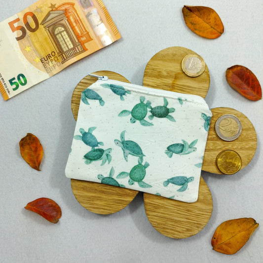 Portamonete "Tartarughe che nuotano"