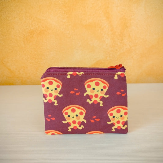 Portamonete "Pizze che corrono"
