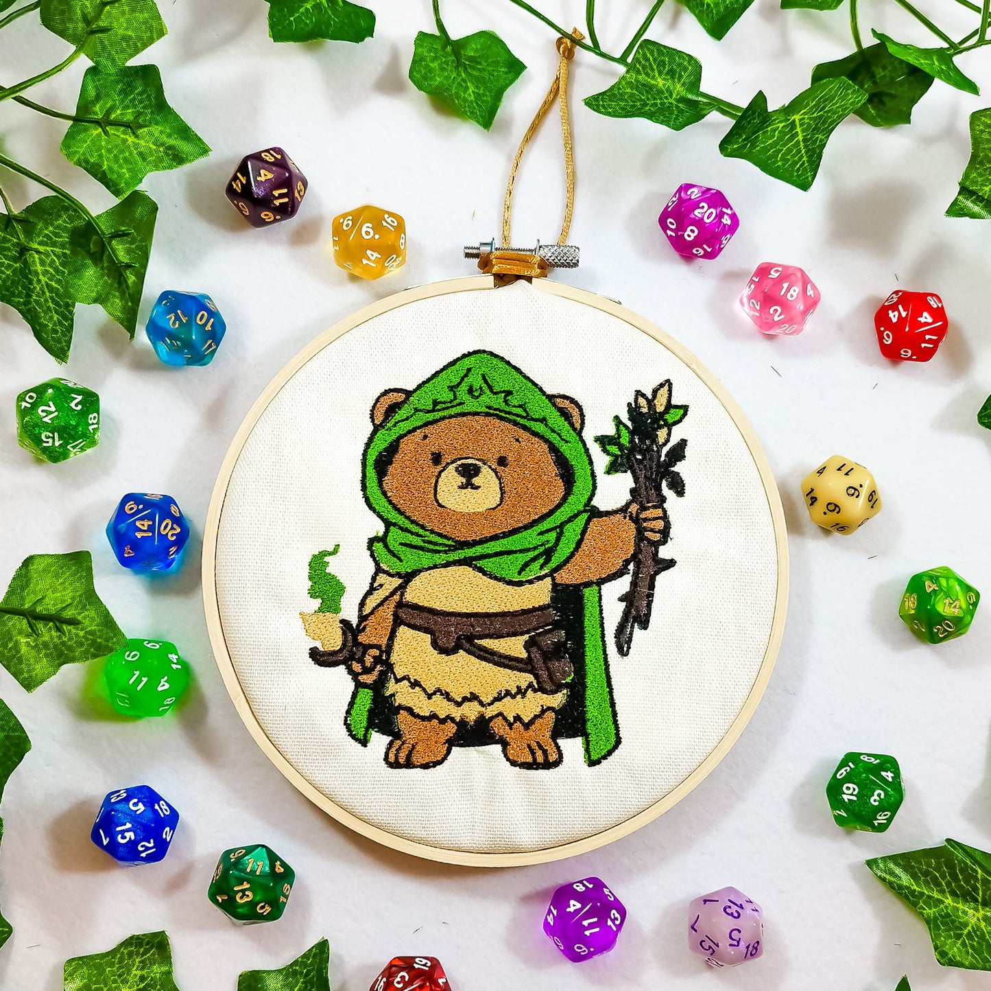 Decoro da parete classe rpg "Druid Orso"