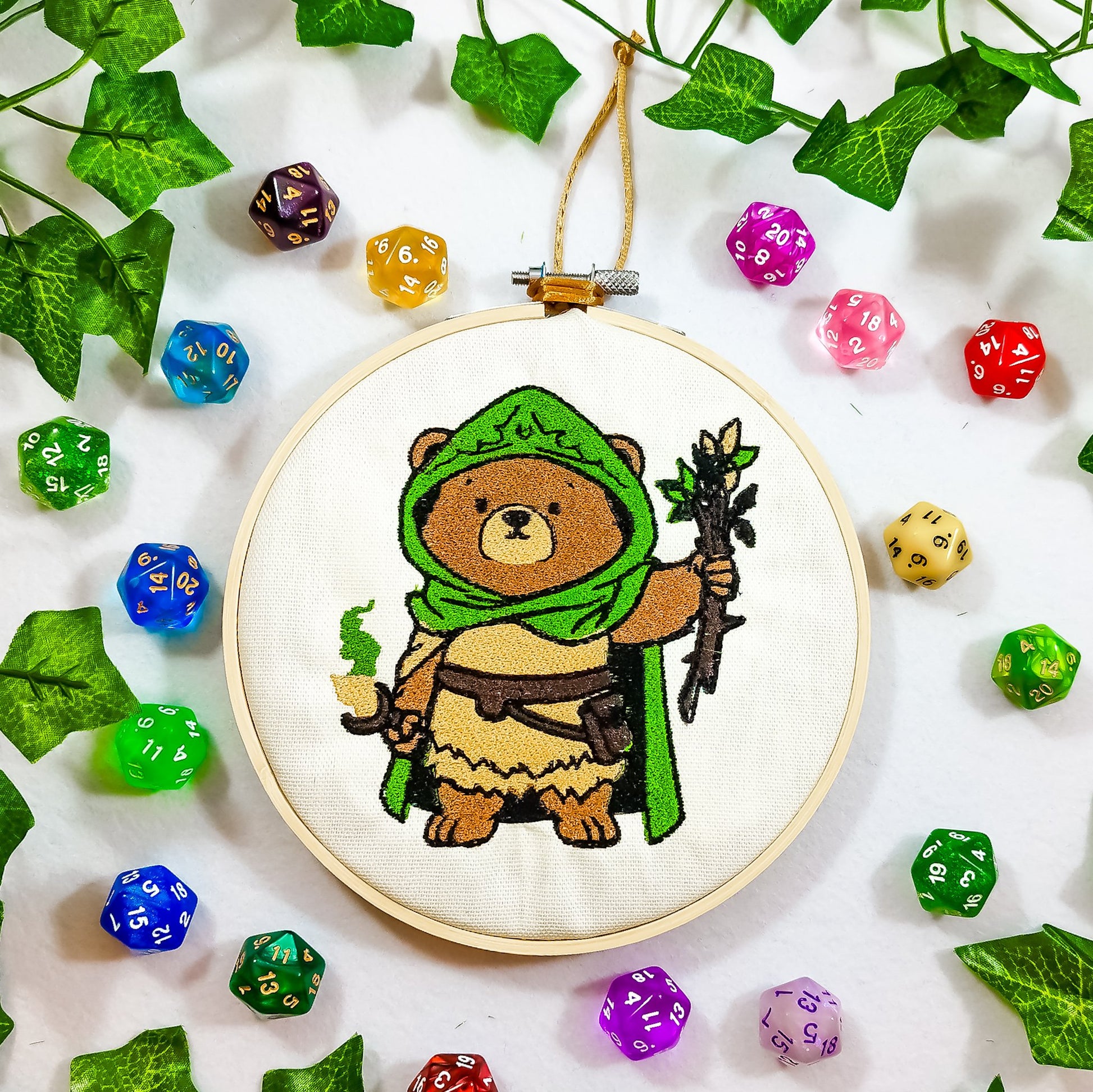 Decoro da parete classe rpg "Druid Orso"