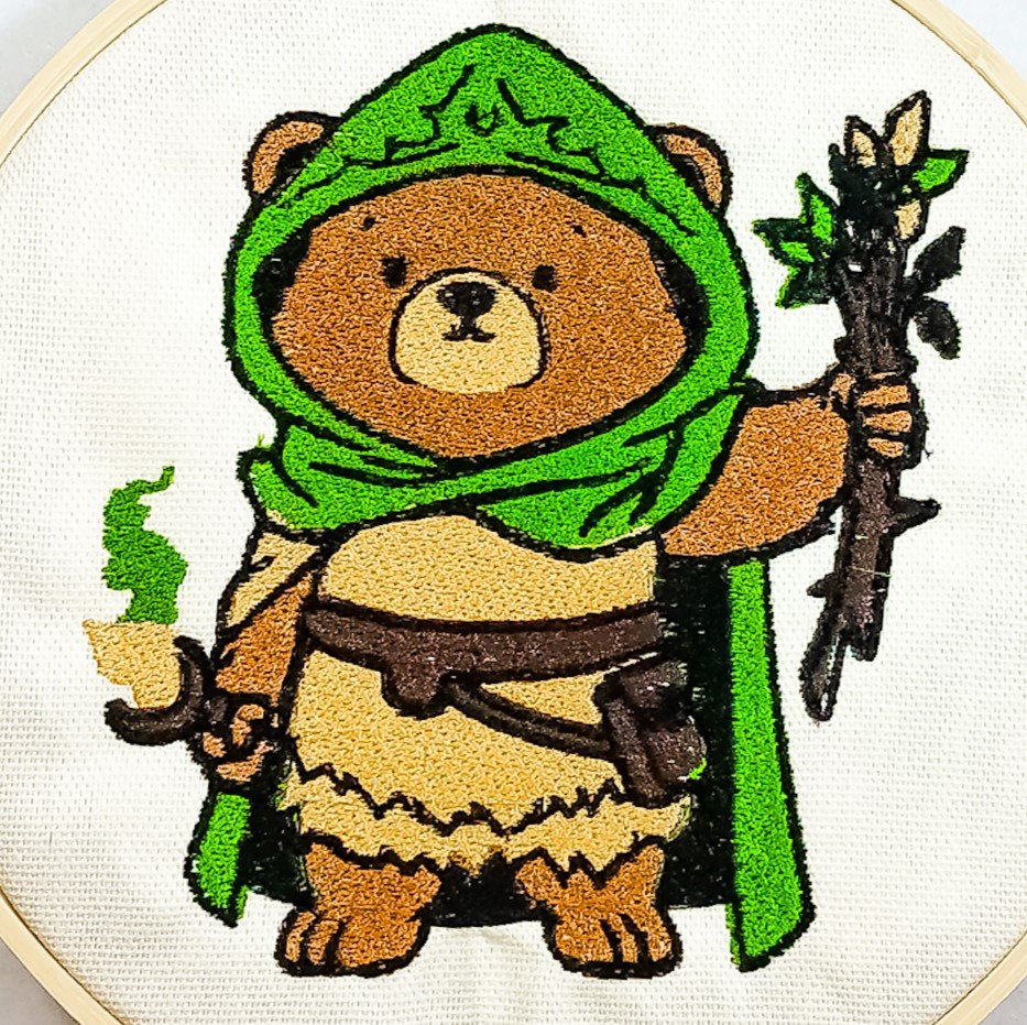 Decoro da parete classe rpg "Druid Orso"