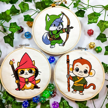 Decoro da parete classe rpg "Bard Pavone"