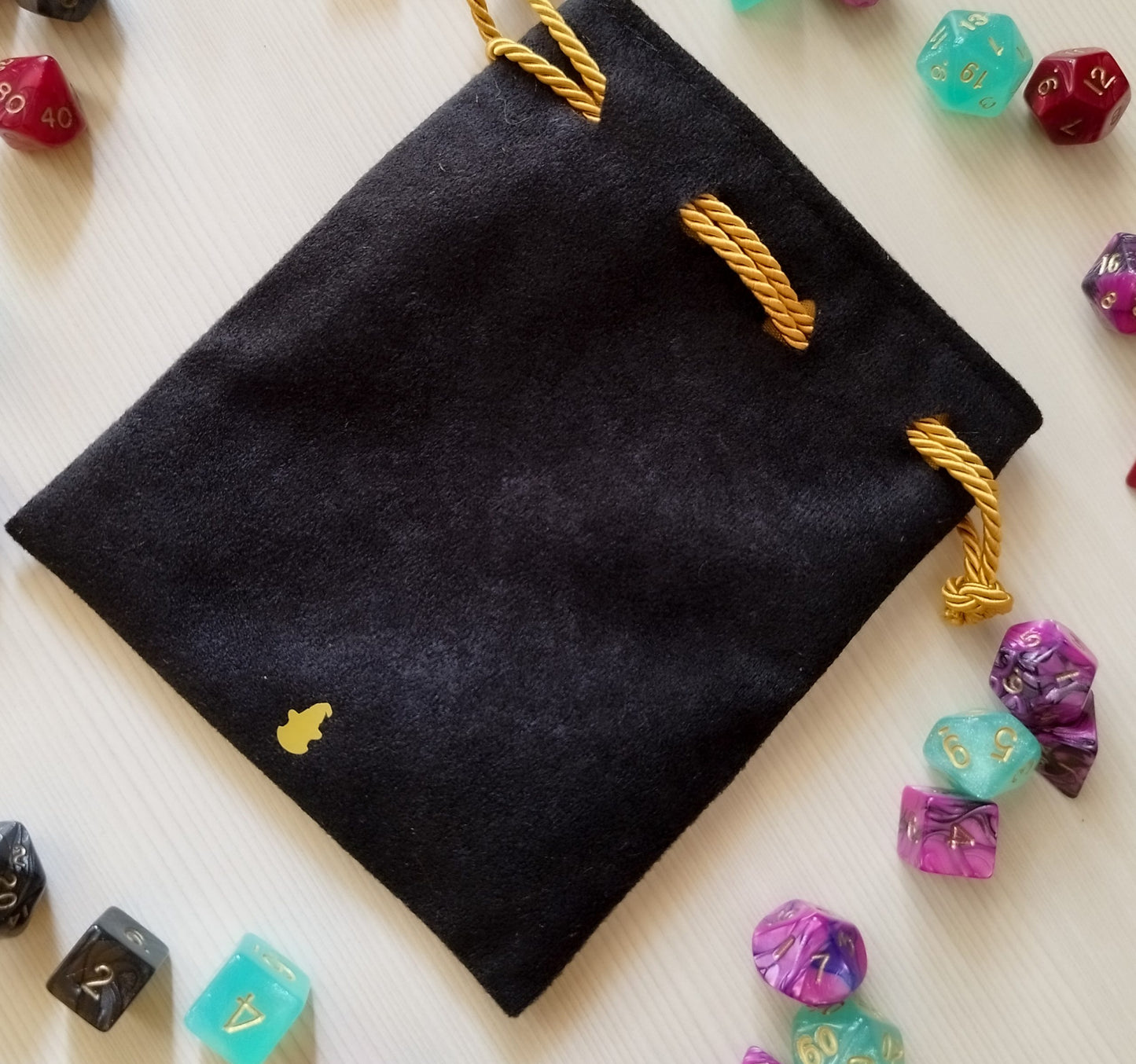 Sacchetto porta dadi allineamento "True neutral"