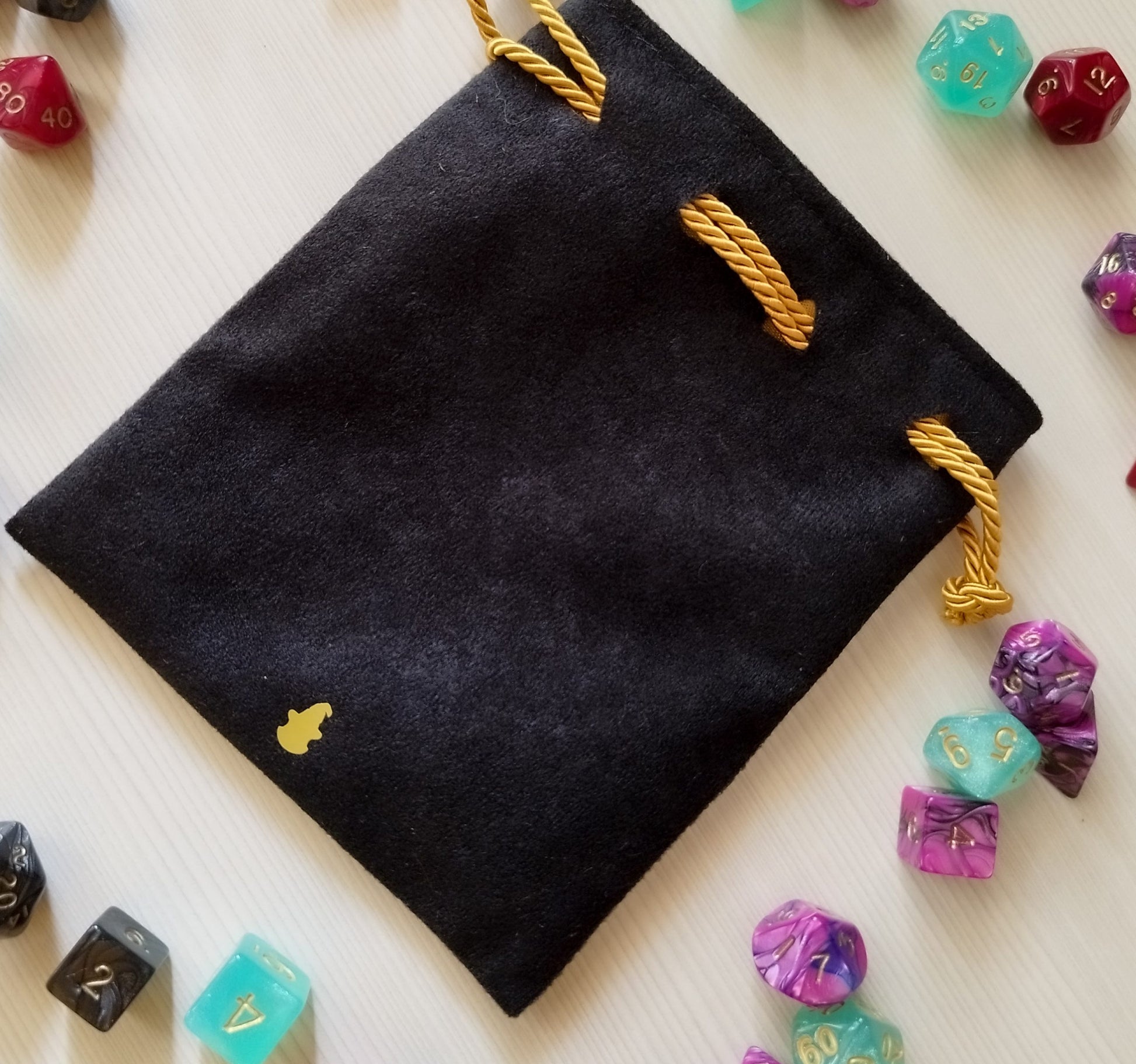 Sacchetto porta dadi allineamento "True neutral"