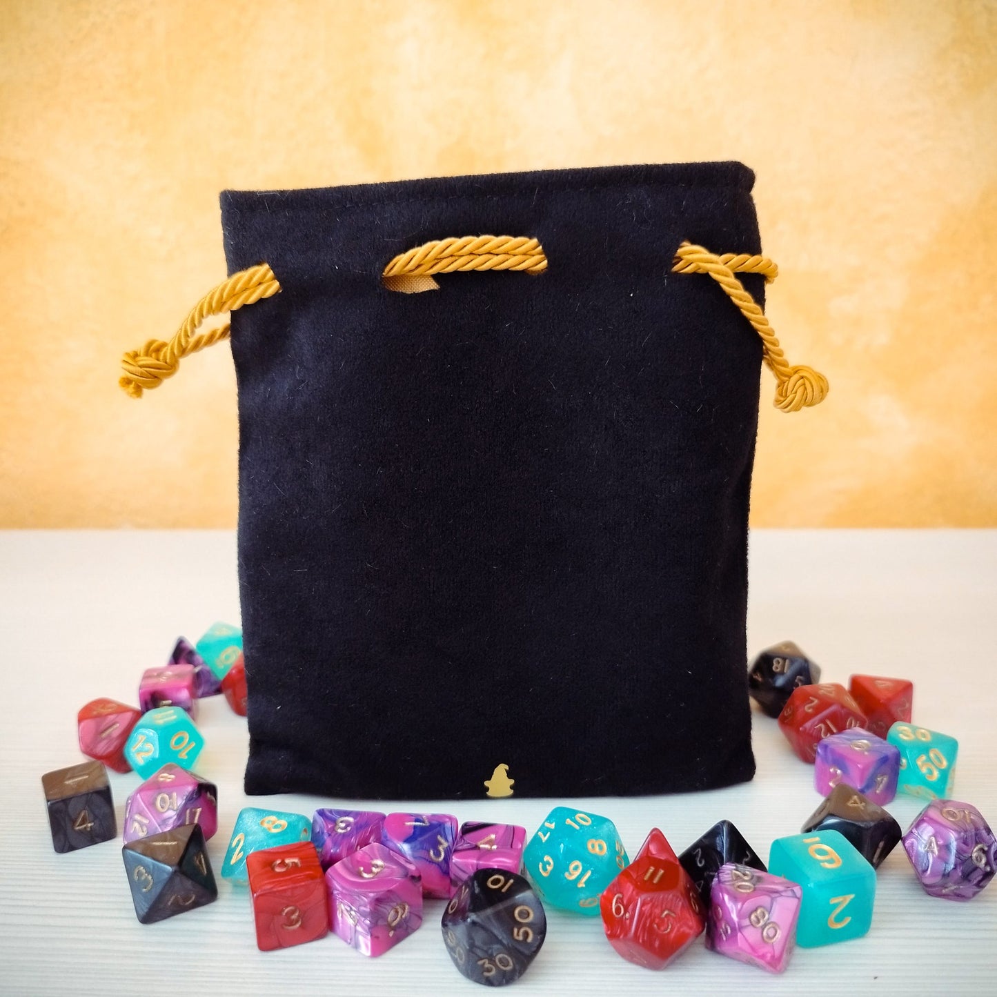 Sacchetto porta dadi allineamento "True neutral"