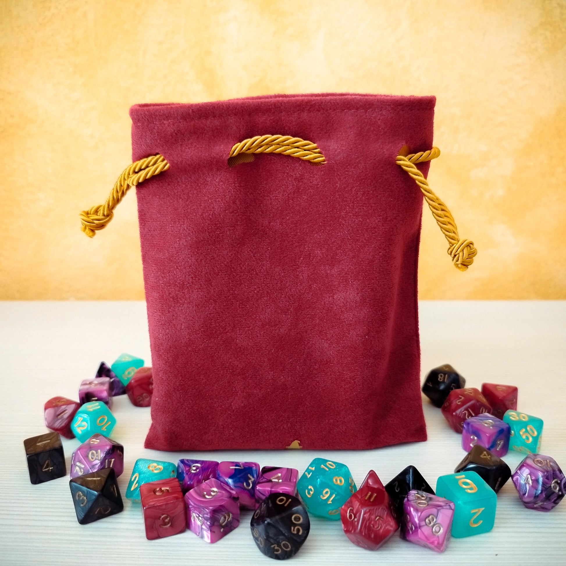 Sacchetto porta dadi "Dado D20"