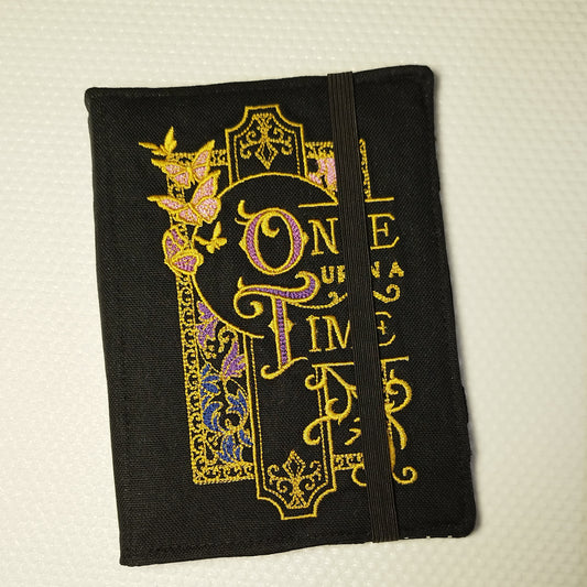 Custodia rigida per ebook reader Kindle e Kobo ricamata "Once Upon a Time"